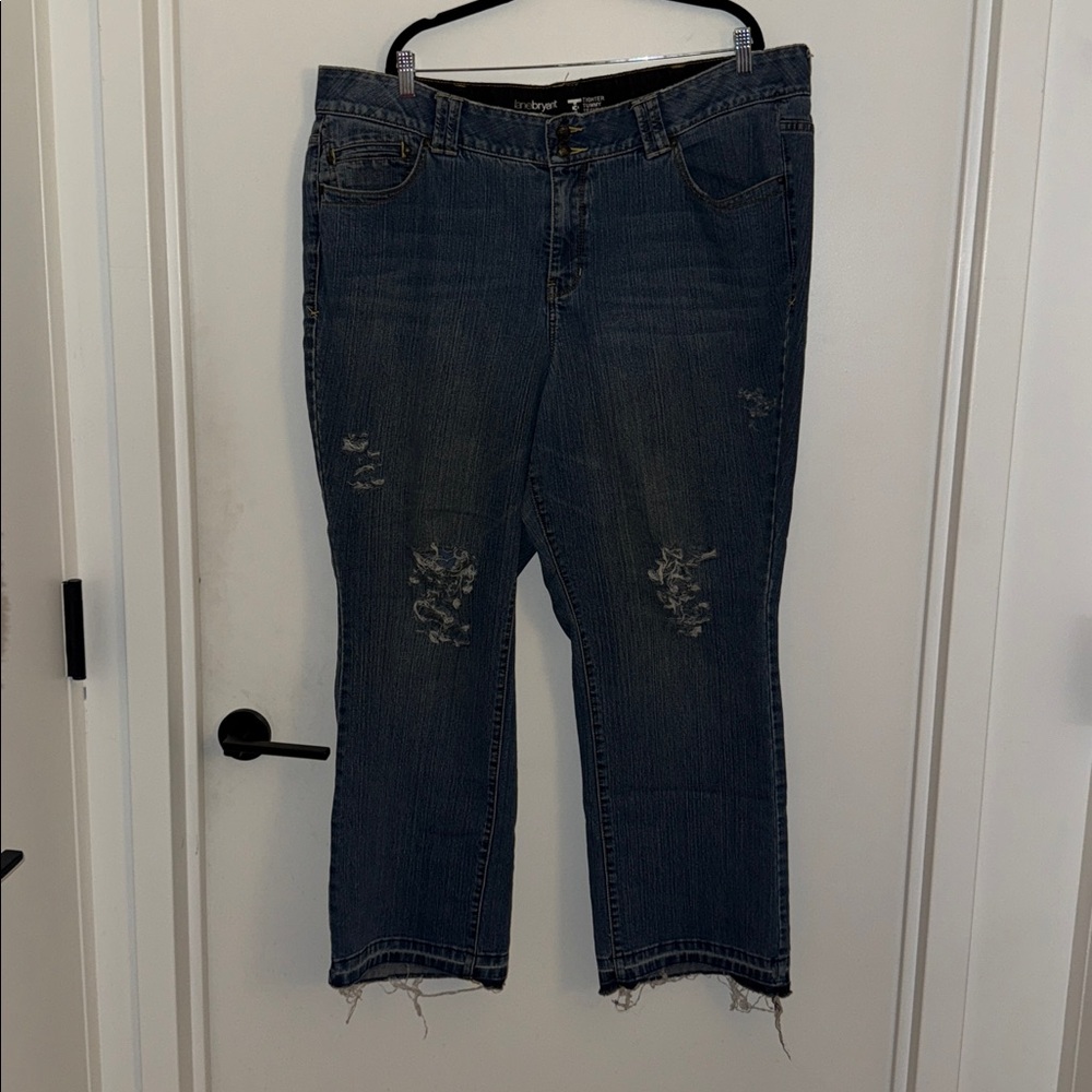 Vintage Lane Bryant Tighter Tummy Technology Boot Cut
Jean Denim Pants